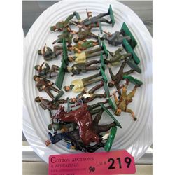 Hand painted die cast figurines - 20 pcs