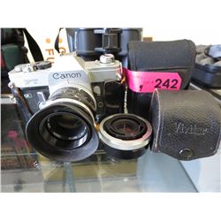 Vintage Canon SLR camera