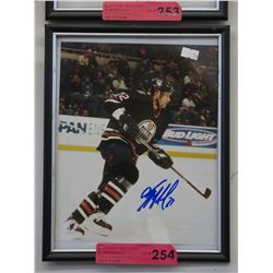Autographed photo of Edmonton Oilers #22