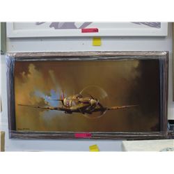Framed print: : "Spit Fire" by Barrie Clark