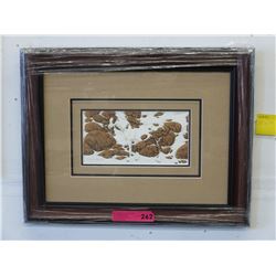 Framed print: "Hide & Seek" by Bev Doolittle