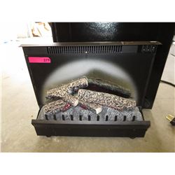 Electric fireplace insert