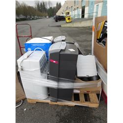 Skid of air conditioners & parts