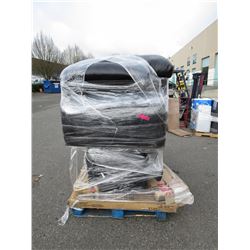 Skid of furniture & parts