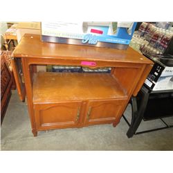 Small vintage buffet with drop sides