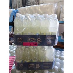 4 Cases of Naya brand lemon lime beverage