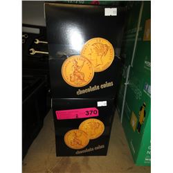 2 Boxes of chocolate coins - Best Mom
