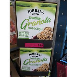 2 Cases of Jordan's Organic Granola