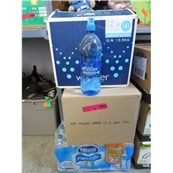 6 Cases of bottled water