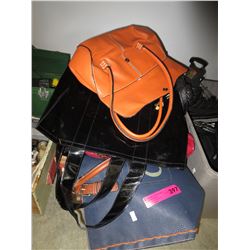 Box of assorted used purses