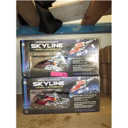 4 Mid-size R/C helicopters