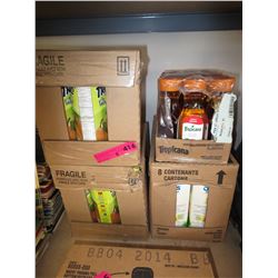 4 Cases of fruit beverage