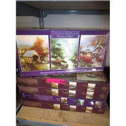 11 Thomas Kincaid jigsaw puzzles