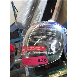 New visor helmet - blue