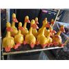 Image 1 : Approx 12 painted wood ducks