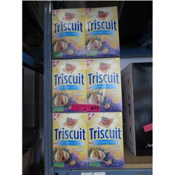 6 Cases of Triscuit Roasted Garlic & Herb