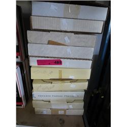 10 Collector plates in original boxes