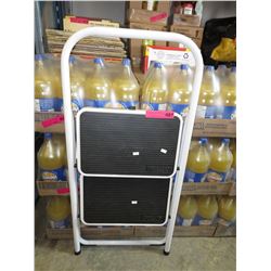 Folding step stool
