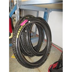 Bike tires 250-450, 26 x 2.5 - 4 pcs