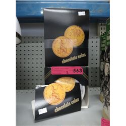 2 Boxes of chocolate coins "Best Mom"