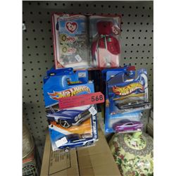 HotWheels & Beany Babies, approx. 17ps