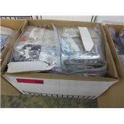 Box of new bead strands - many glass - 25 lbs
