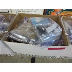 Box of new bead strands - many glass - 25 lbs