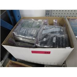 Box of new bead strands - many glass - 25 lbs