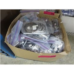 Box of new bead strands - many glass - 25 lbs