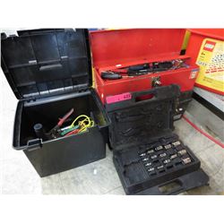 Tool boxes and contents
