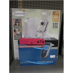 Internet baby camera & digital breathalyzer
