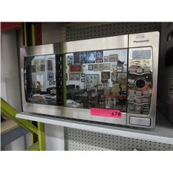 Panasonic Genius stainless steel microwave