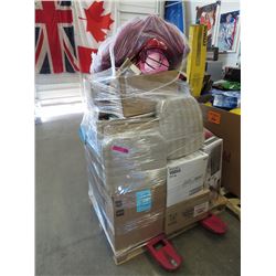 Skid of misc household goods