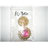 Image 1 : VINTAGE BUTTON COVER-BEAUTIFUL 2 TOTAL STAMPED *NONY NEW YORK*!! COVERS CAME OUT OF SAFE!!