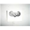 Image 1 : VINTAGE WWII SILVER FILLED US ARMY *AIR ASSAULT* MEDAL BADGE!! BADGE BACK CAME OUT OF SAFE!!