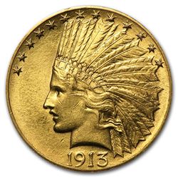 $10 Indian Gold Eagle Coin ( Minted 1838-1907)