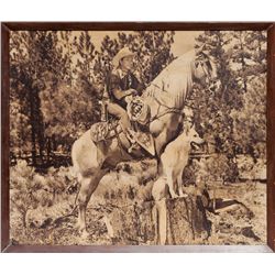 Roy, Trigger & Bullet Oversized Photo