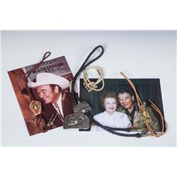 Four of Roy Roger's Bolo Ties