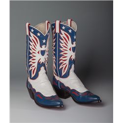 Roy Rogers Red, White and Blue Eagle Boots