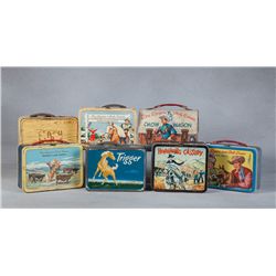 Lot of 7 Lunchboxes and 2 Life Magazines from the Roy Rogers and Dale Evans Museum