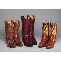 Three Pair Dale Evans' Boots