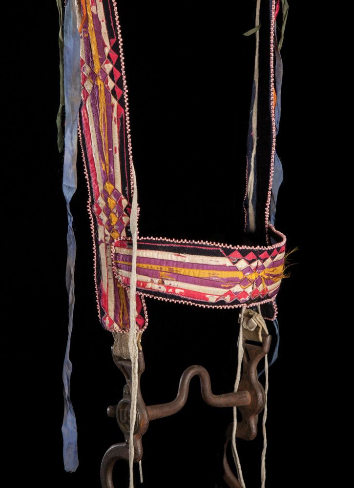 Osage Ribbon Work Headstall