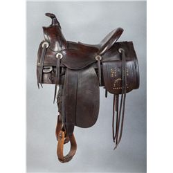 Early 1900s R. T. Frazier half-seat Saddle