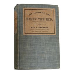 Important Copy of the Book, "The Authentic Life of Billy the Kid"