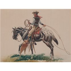 Joe De Yong, watercolor