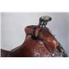 Image 4 : 1940s Silver Mounted Show Saddle