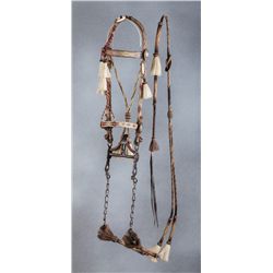 Walla Walla Penitentiary Made Horsehair Bridle