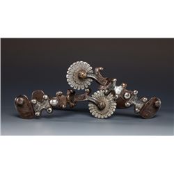 Cy Compton's Wild West Buermann Spurs and Memorabilia