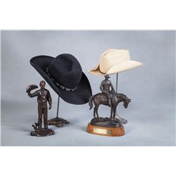 Harry Carey, Jr. Cowboy Hats, Photos, Bronzes