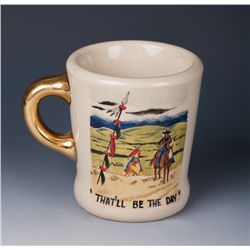 John Wayne "Searchers" Coffee Mug and Lobby Card